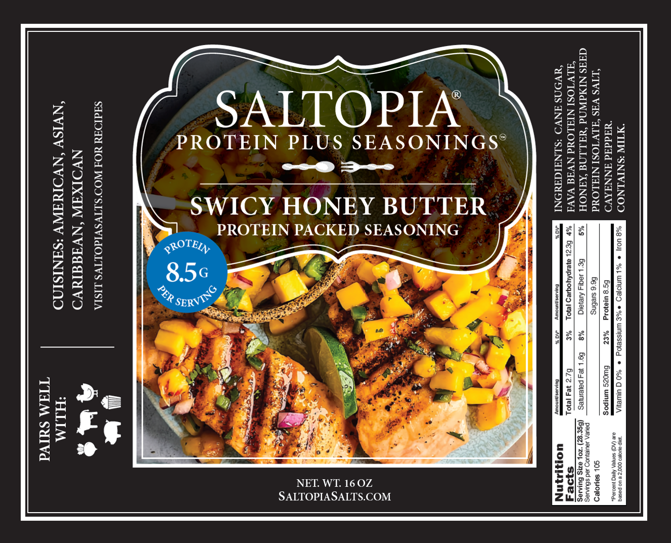 Swicy Honey Butter Protein Seasoning