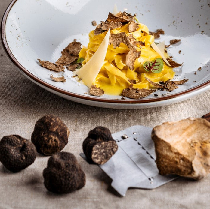 Truffle Salt, Black Italian Truffles: KROSSED KEYS