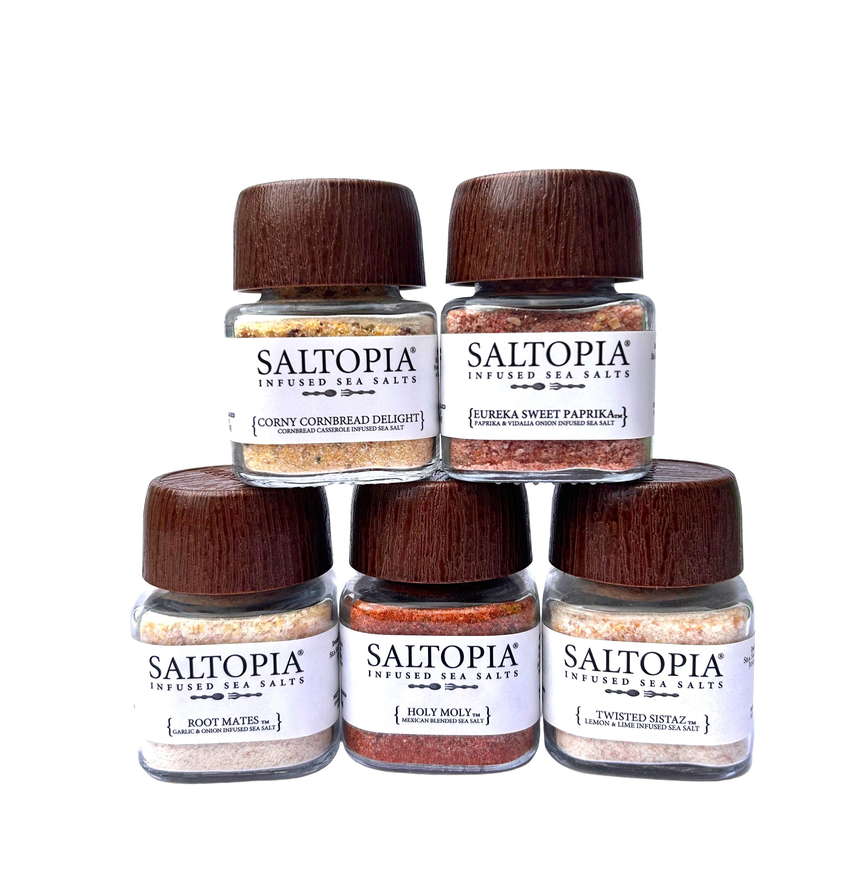 Mexican Food Lovers 5 Jar Gift Set: TACO'CLOCK