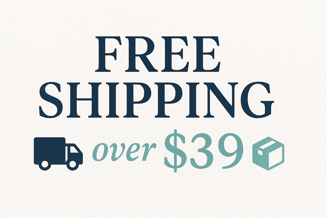 Free Shipping over $39