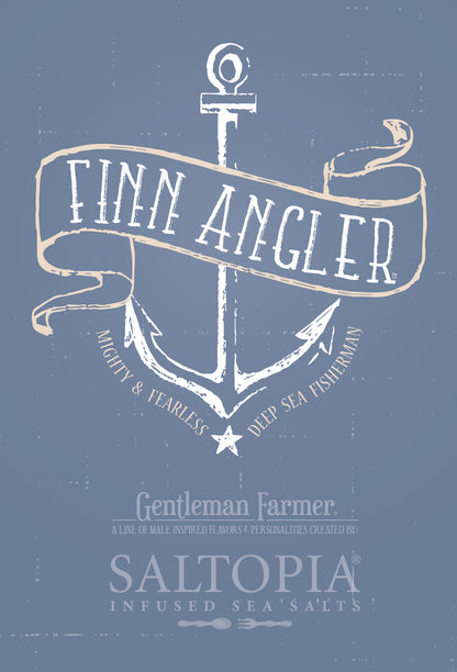 Citrus, Basil & Garlic Salt: FINN ANGLER 16oz