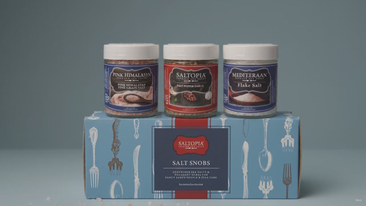 Load video: SALT SNOBS Gift Set