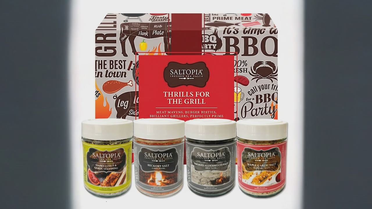 Load video: Best Grilling Salts: Thrills for the Grill