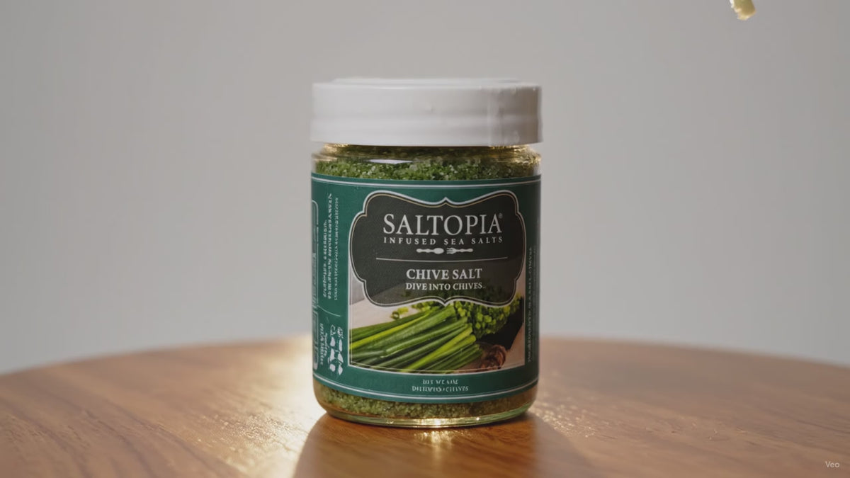 Load video: Chive Salt: DIVE INTO CHIVES